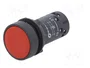 SCHNEIDER ELECTRIC Interruptor de presión Harmony XB7 rojo NC + NA 22mm