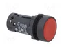 SCHNEIDER ELECTRIC Interruptor de presión Harmony XB7 rojo NC + NA 22mm