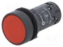 SCHNEIDER ELECTRIC Interruptor de presión Harmony XB7 rojo NC + NA 22mm