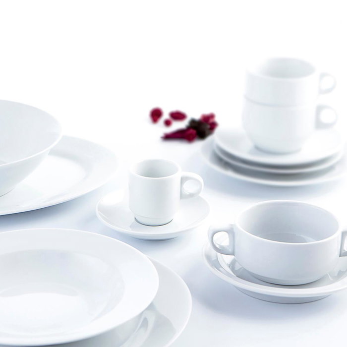 Quid Plato Llano Basic 27 cm Blanco Quid Plato Llano Basic 27 cm Blanco