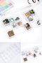 Hermia Caja de Joyería Transparente de Plástico para Joyas y Accesorios