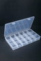 Hermia Caja de Joyería Transparente de Plástico para Joyas y Accesorios