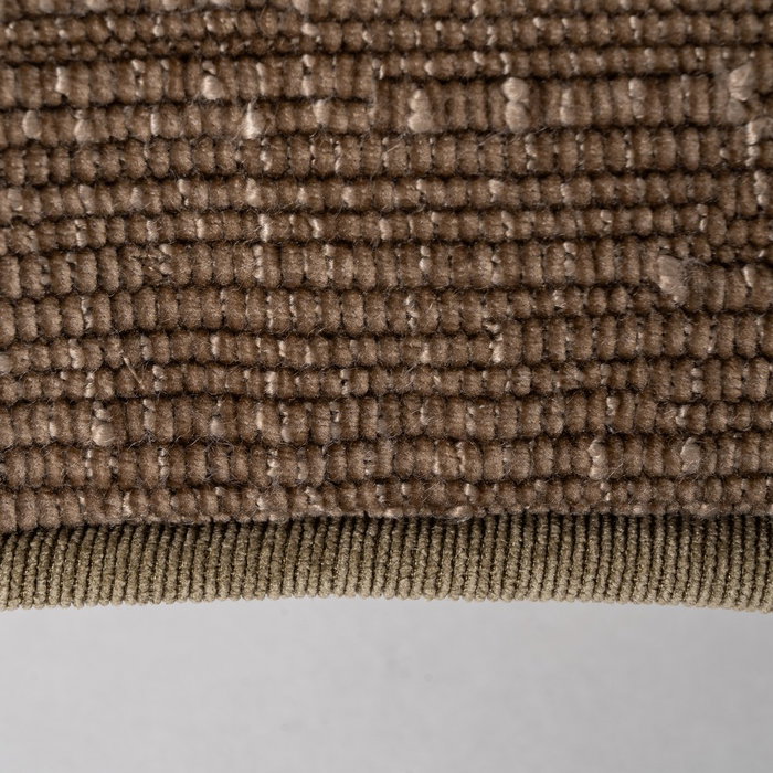 Cojín Taupe Poliester 50 X 30 cm (Set de 2)