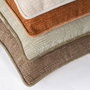 Cojín Taupe Poliester 50 X 30 cm (Set de 2)