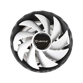 Unykach Jotun DF120 - Ventilador de Caja PC 120 mm Blanco, 800-1600 RPM, 22 dB, Hidráulico, 53 CFM