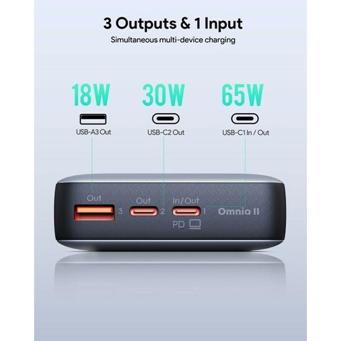 Powerbank Aukey PB-Y43 Negro 20000 mAh