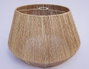 DKD Home Decor Pantalla Yute Metal 49X49X28 Natural