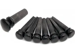 MARTIN Set Pivotes Puente Ébano 5x3.5x5 cm