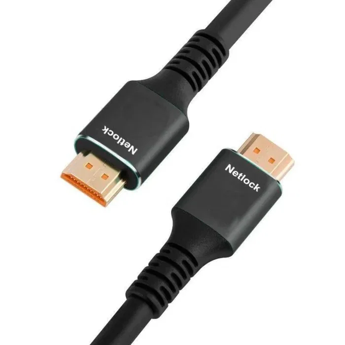 Netlock Cable HDMI 2.1 M-M 8K@60Hz 48Gbps, 10 Metros