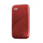 Western Digital SSD Externo My Passport 2TB NVMe USB-C 3.2 Gen 2 (1050 MB/s) - Color Rojo
