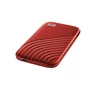 Western Digital SSD Externo My Passport 2TB NVMe USB-C 3.2 Gen 2 (1050 MB/s) - Color Rojo