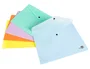 Liderpapel Carpeta Dossier con Broche Polipropileno DIN A4 Celeste Opaco