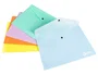 Liderpapel Carpeta Dossier con Broche Polipropileno DIN A4 Celeste Opaco