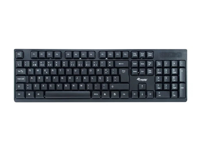 Equip 245222 Kit de Teclado y Ratón Inalámbrico QWERTY Portugués Negro