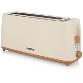 Princess 142410 Tostadora de Ranura Larga Beige 900W