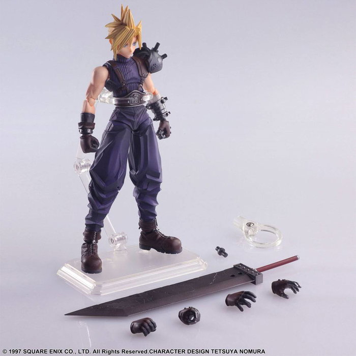 Square-Enix Final Fantasy VII Figura Bring Arts Cloud Strife 15 cm