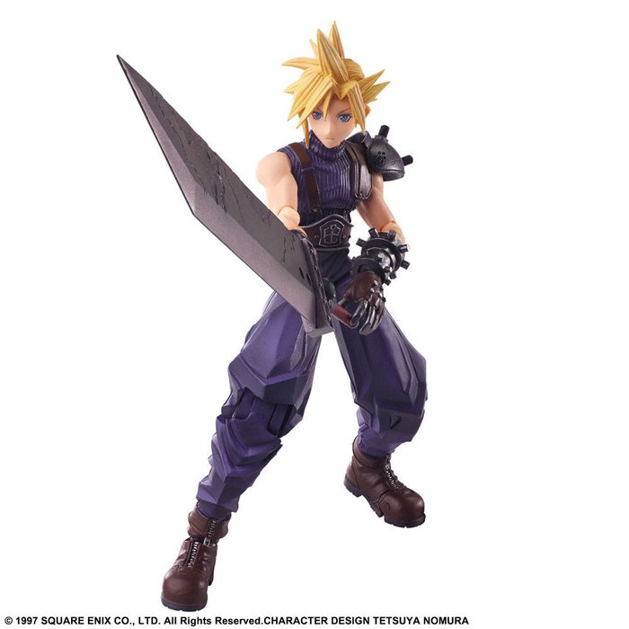 Square-Enix Final Fantasy VII Figura Bring Arts Cloud Strife 15 cm