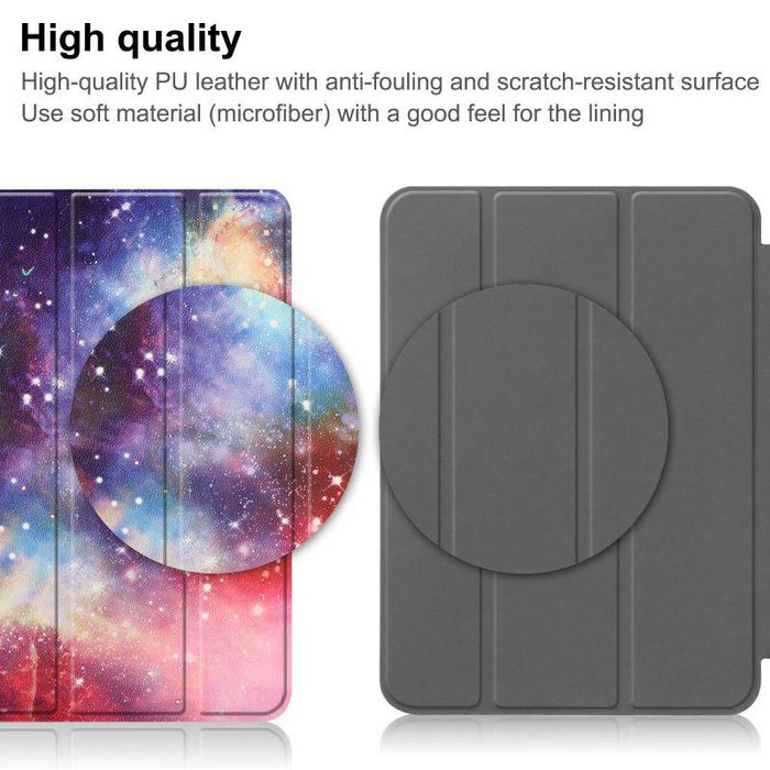 CoreParts Funda Protectora Rígida Trifold Estilo Galaxia para Apple iPad 10ª Gen 10.9 pulgadas (2022) CoreParts Funda Protectora Rígida Trifold Estilo Galaxia para Apple iPad 10ª Gen 10.9 pulgadas (2022)