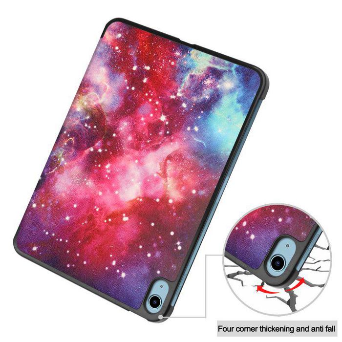 CoreParts Funda Protectora Rígida Trifold Estilo Galaxia para Apple iPad 10ª Gen 10.9 pulgadas (2022) CoreParts Funda Protectora Rígida Trifold Estilo Galaxia para Apple iPad 10ª Gen 10.9 pulgadas (2022)