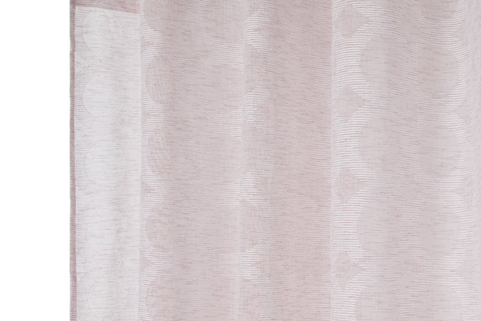 Cortina Rosa Palo DKD Home Decor 260 x 140 cm (2 Unidades) Poliester