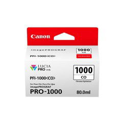 Canon PFI-1000 CO Optimizador Croma Original - Depósito de Tinta de 80 ml para Impresoras imagePROGRAF PRO-1000, Compatible con LUCIA PRO