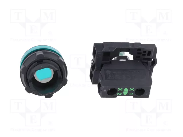 Schneider XB5AVB3 Indicador Luminoso Verde 24V AC/DC IP66 Schneider XB5AVB3 Indicador Luminoso Verde 24V AC/DC IP66