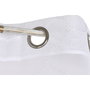 DKD Home Decor Cortina de Poliéster Bordada con Anillas Blanco 140x260 cm