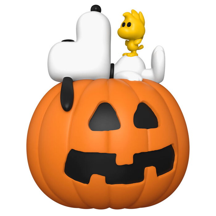 FUNKO Figura POP Deluxe Peanuts Snoopy & Woodstock with Pumpkin