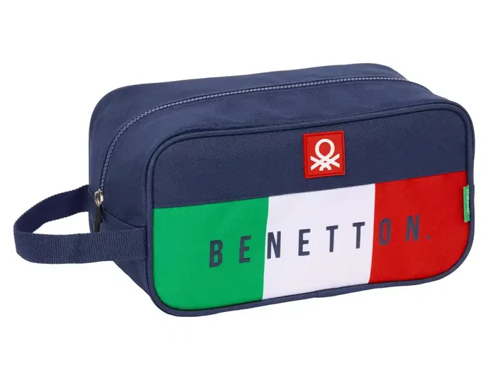 Safta Zapatillero Mediano Benetton Flag 29x15x14 cm