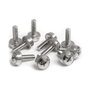 StarTech.com Paquete de 100 Tornillos de Montaje M5x12mm, Acero Inoxidable, Tipo Tornillo, 449 g