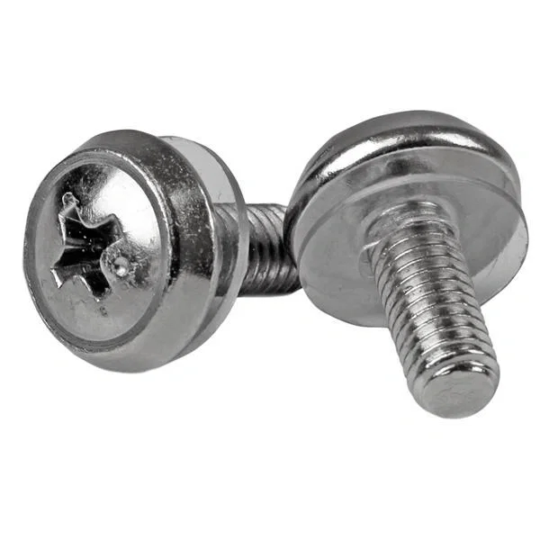 StarTech Paquete de 100 Tornillos de Montaje M5 de 12 mm