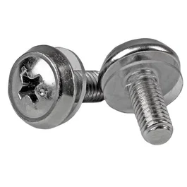 StarTech Paquete de 100 Tornillos M5 de 12 mm para Racks