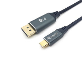 EQUIP CABLE USB-C A DISPLAYPORT 1.4 MACHO MACHO 1M 8K/60Hz