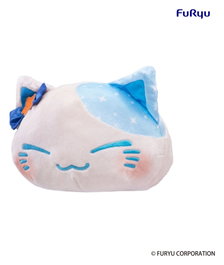 Furyu Nemuneko Cat Peluche Big Plush Blue 35 cm