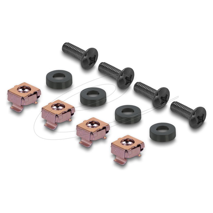 DeLOCK 67415 Tapa trasera para rack de 19 pulg. con 6 ventiladores de 60 x 60 mm