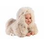Llorens Muñeco Leo Lloron con buzo de peluche de 45 cm