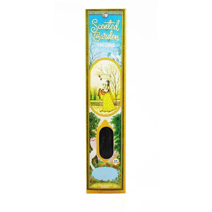 RADHE SHYAM Incienso Stick Scented Garden Benjui 12 unidades