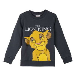 Sudadera sin Capucha Niño The Lion King Gris oscuro