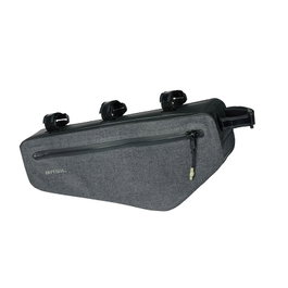 Basil Navigator Storm Bolsa de Cuadro Impermeable 2.2L - Poliéster, Montaje Velcro