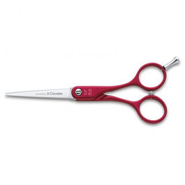 Tres Claveles Tijera Dur Roja 5.5 pulg D 3C Roja