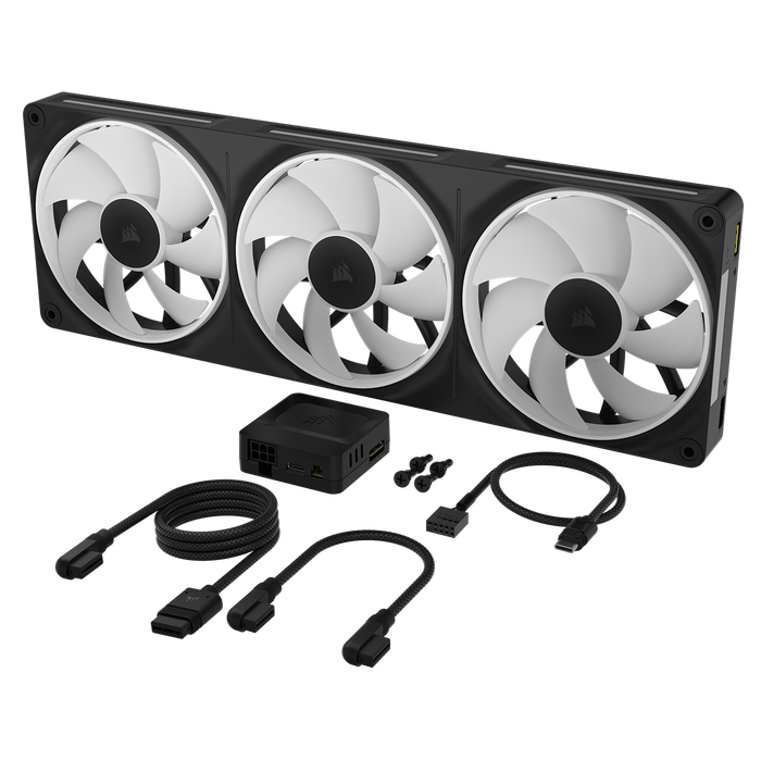 Corsair iCUE LINK LX360 RGB 360mm con triple ventilador Corsair iCUE LINK LX360 RGB 360mm con triple ventilador