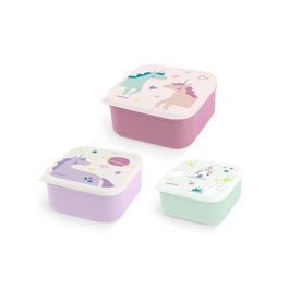 Porta Alimentos Miniland Fantasy Pack De 3 (230Ml, 350Ml & 540Ml)