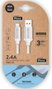 Tech One Tech Cable USB-A a Lightning de Nylon 1m Blanco TEC2005