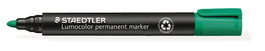 Marcador Permanente Staedtler 352 Lumocolor Conico Verde (Set de 10)
