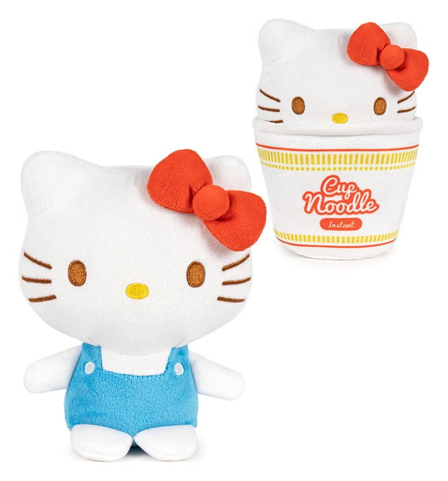 Play by Play Hello Kitty & Friends Peluches Cup Noodles 16 cm Surtido