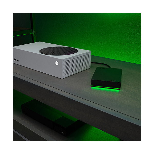 Seagate Game Drive for Xbox Disco Duro Externo 4 TB 2.5" USB 3.2, HDD, Capacidad 4TB, Negro - Diseño para Consola Xbox