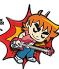 Youtooz Scott Pilgrim Chapa Scott Playing Guitar 5 cm