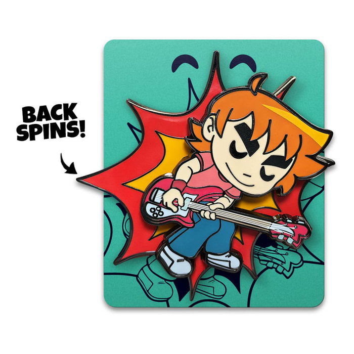 Youtooz Scott Pilgrim Chapa Scott Playing Guitar 5 cm