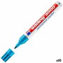 Edding Marcador Permanente 3000 Azul Claro (Set de 10)