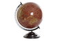 DKD Home Decor Globo Terráqueo Rojo de Plástico y Hierro